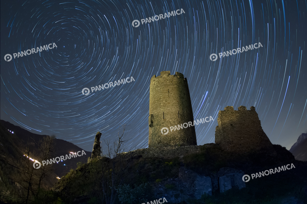 Startrail a Chatel Argent