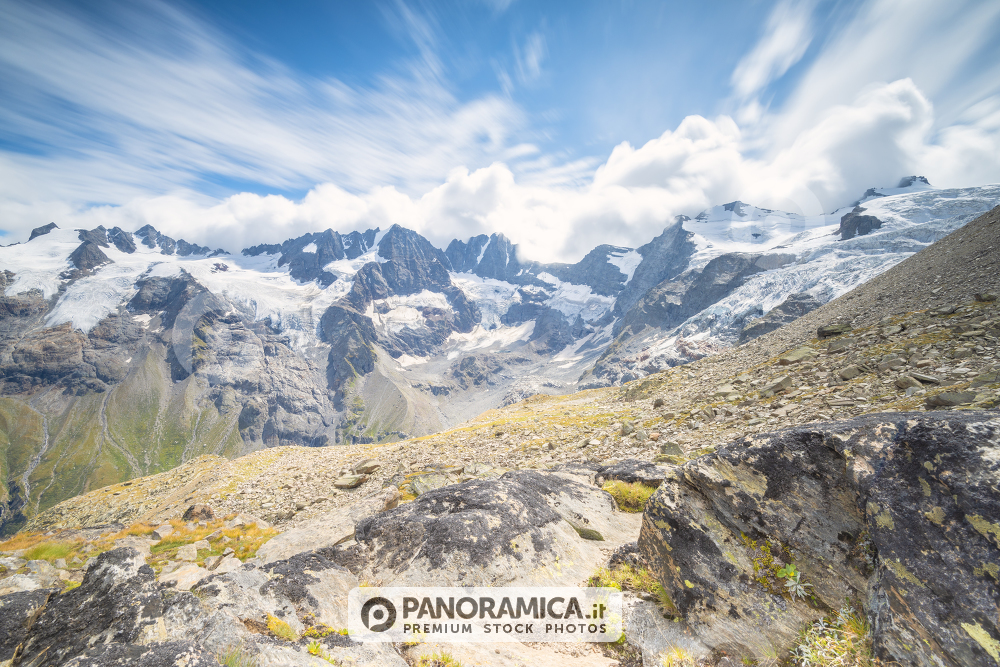 Testata della Valnontey, Valle di Cogne, Parco Nazionale Gran Paradiso, Valle d'Aosta