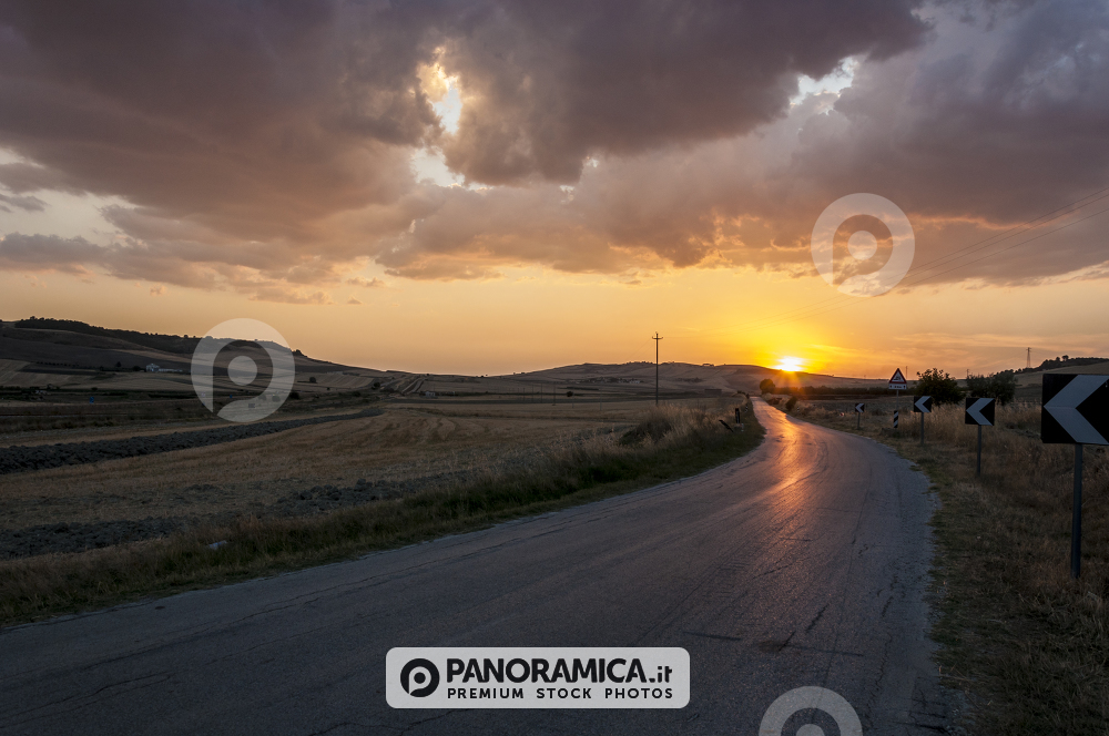 Tipica strada pugliese