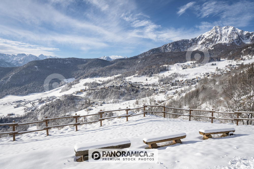 Torgnon in inverno