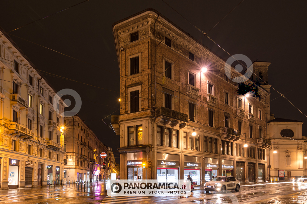 Torino Centro di sera