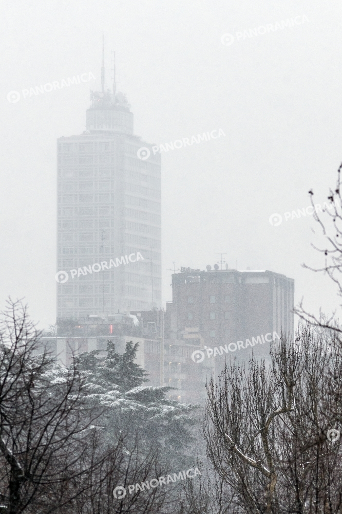 Torre Breda con la neve