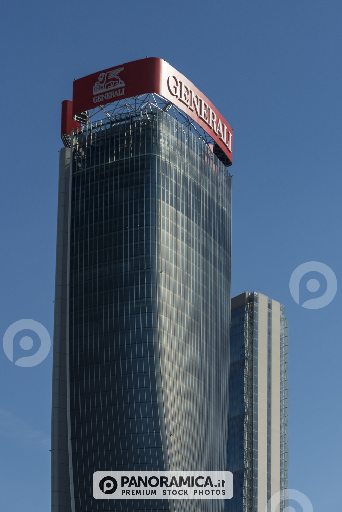 Torre Generali Milano, la nuova insegna