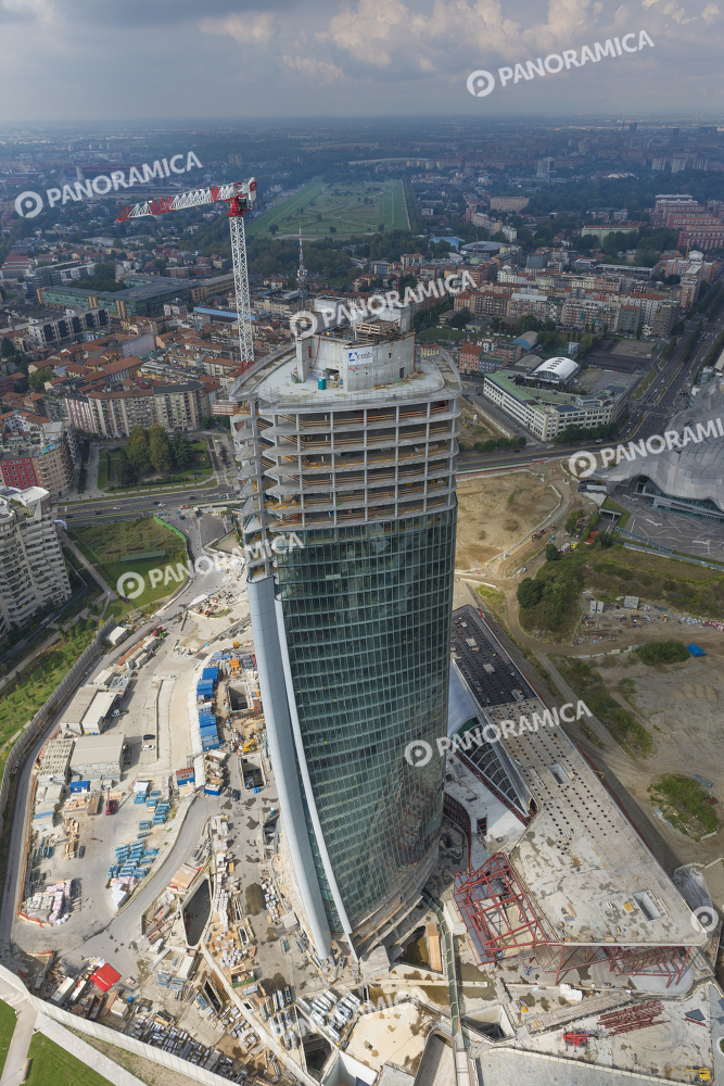 Torre Hadid vista dall'alto