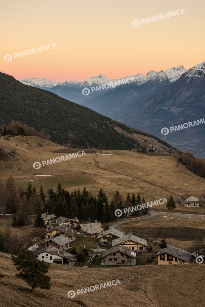 Tramonto a Vetan