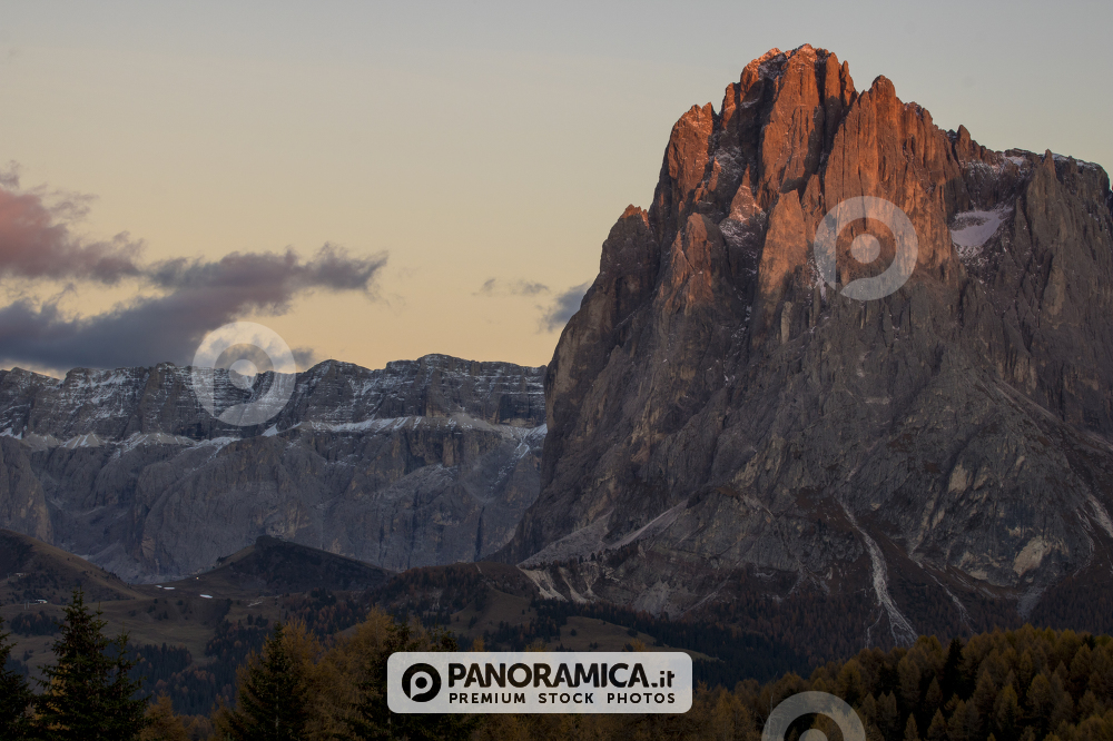 Tramonto al Sassolungo