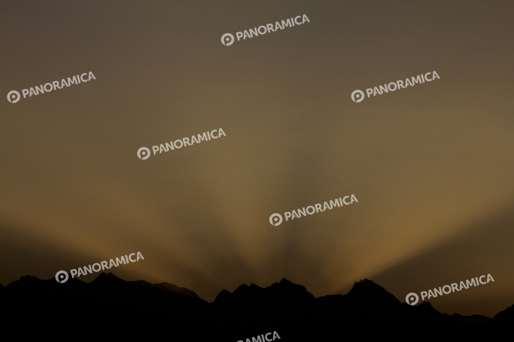 Tramonto sul Mont Paramont