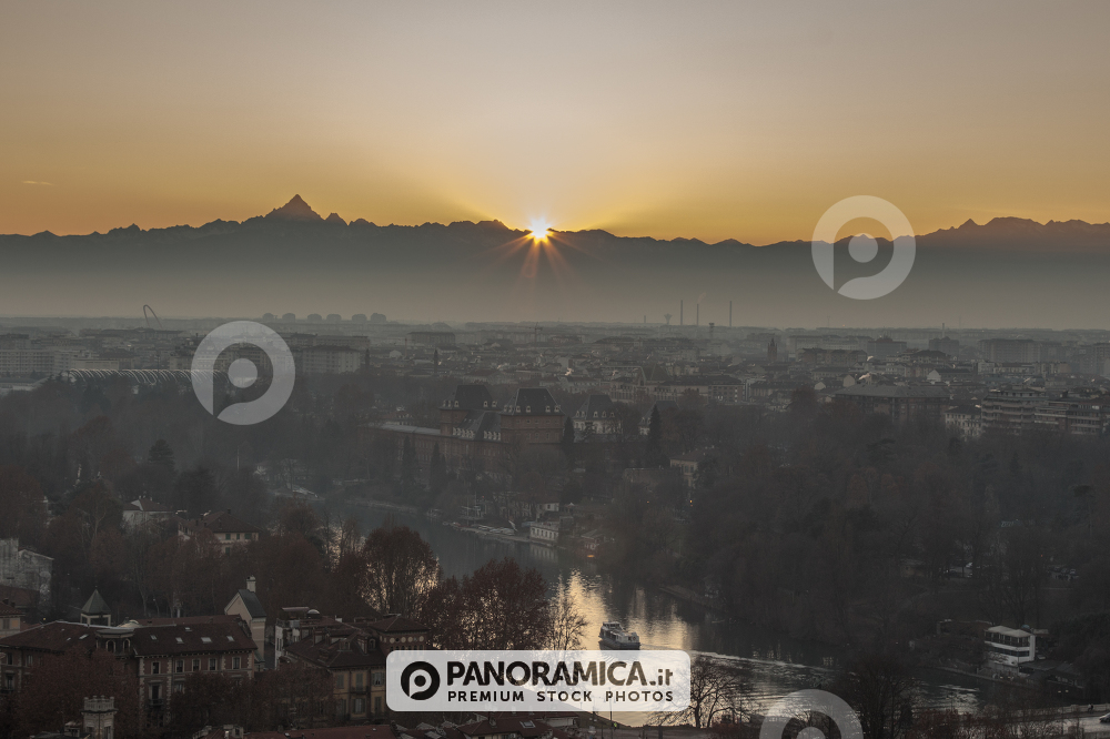 Tramonto sulle Alpi
