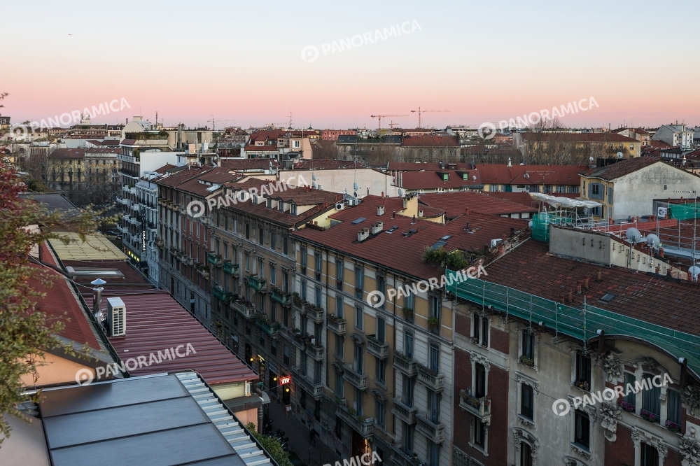 Via Ozanam al tramonto