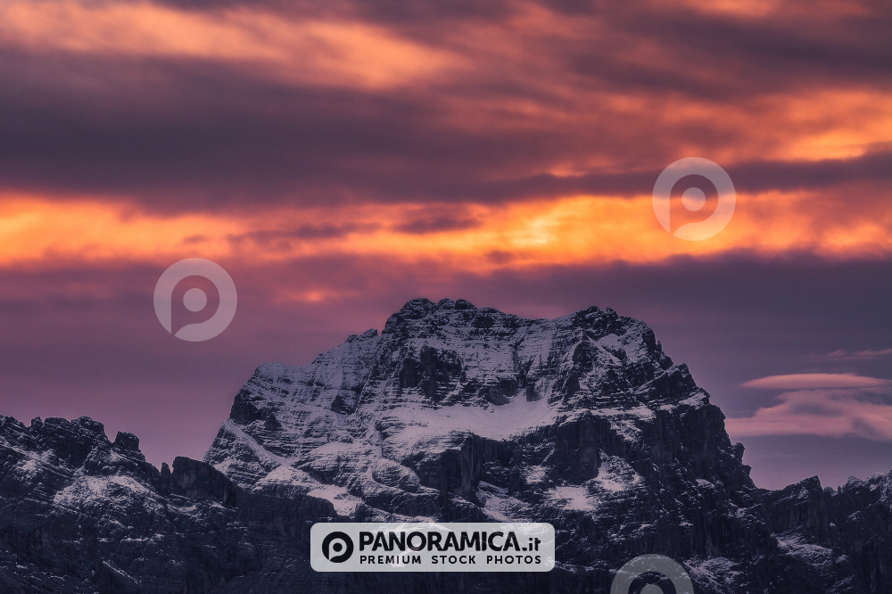 View of the Marmolada from the Giau Pass, Cortina dView of the Marmolada from the Giau Pass, Cortina d'Ampezzo, Dolomites, Veneto, Italy